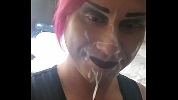 Evil E. recomended during blowjob cums girl
