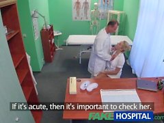 Fakehospital sexy nurse gets creampied