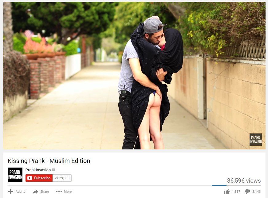 Jack recommend best of muslim edition prank kissing