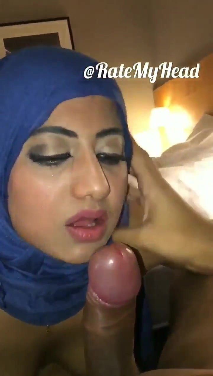 Hijab sluts blowing cocks
