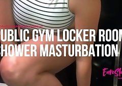 Pee desperation gym locker