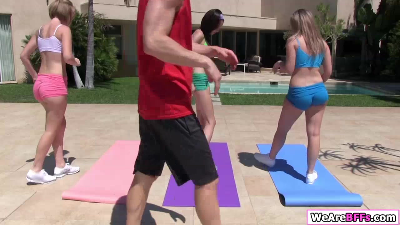 Yoga instructor creampie