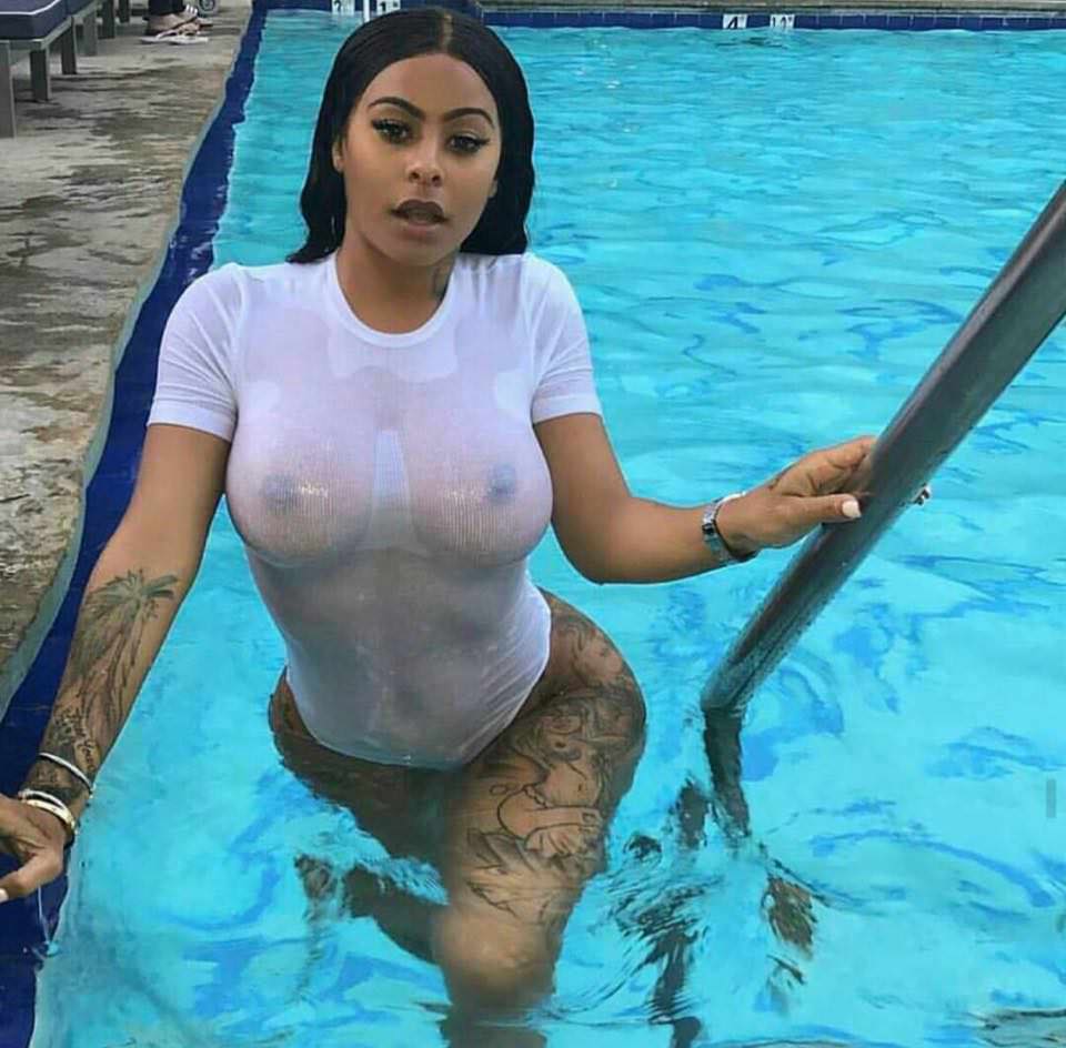 Hot girl pool fuck