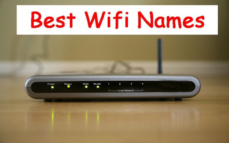 best of Funny Router names