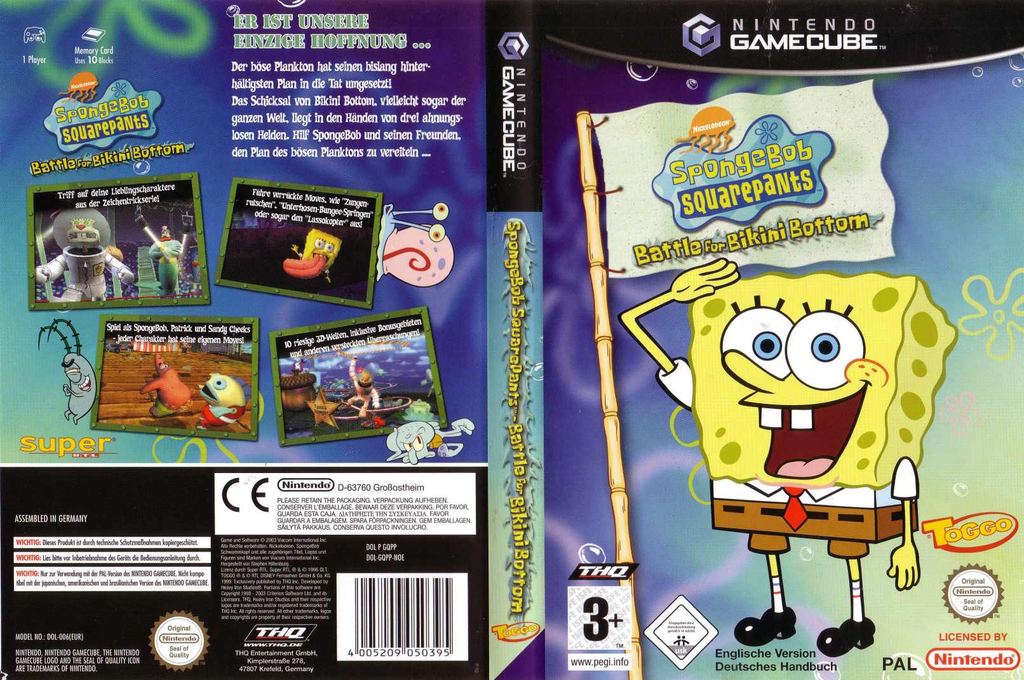 Gridiron recommend best of Battle for bikini bottom gba