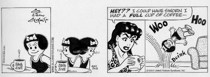 Nancy cartoon strip