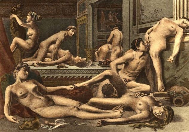 Roman orgy culture