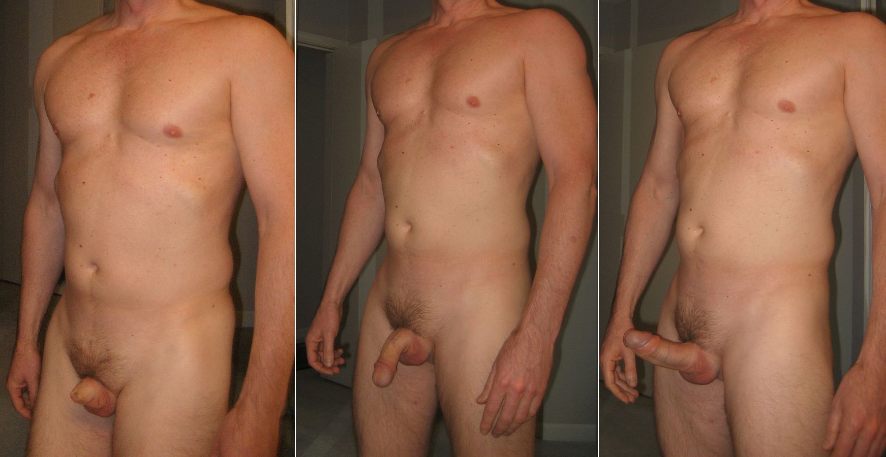Phoos of nude erect penis