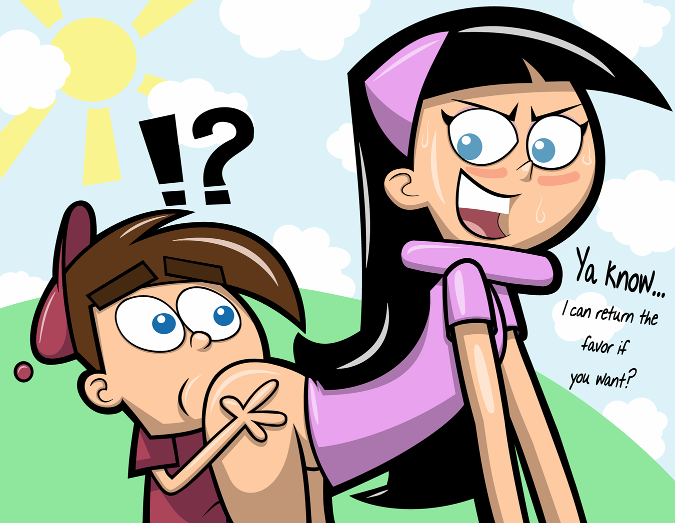 Twinkle T. reccomend Fairly odd parents porn pic