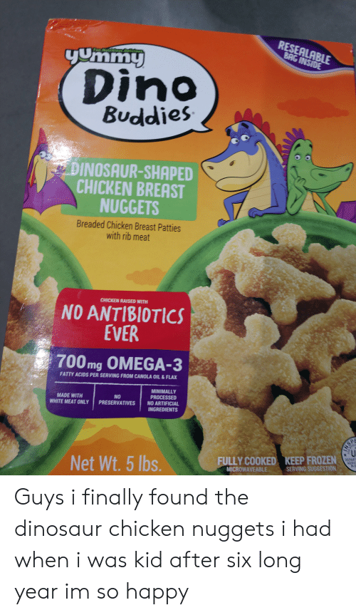 Twinkle T. recommendet Dinosaur shaped chicken nuggets