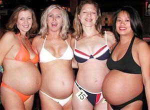 Vanilla B. reccomend Bikini pageant pregnant