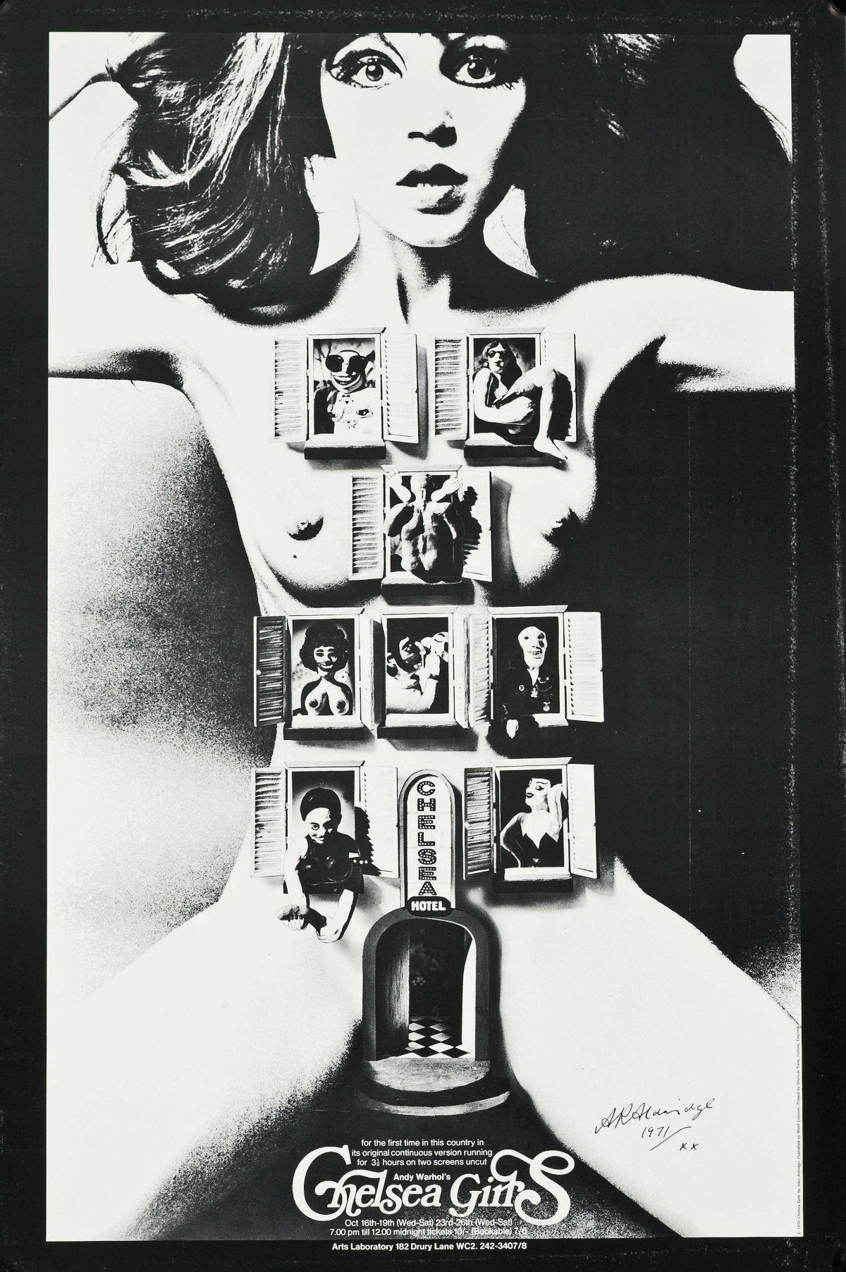 Black and white nude posters