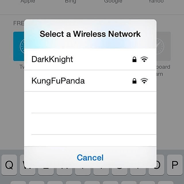 Router names funny