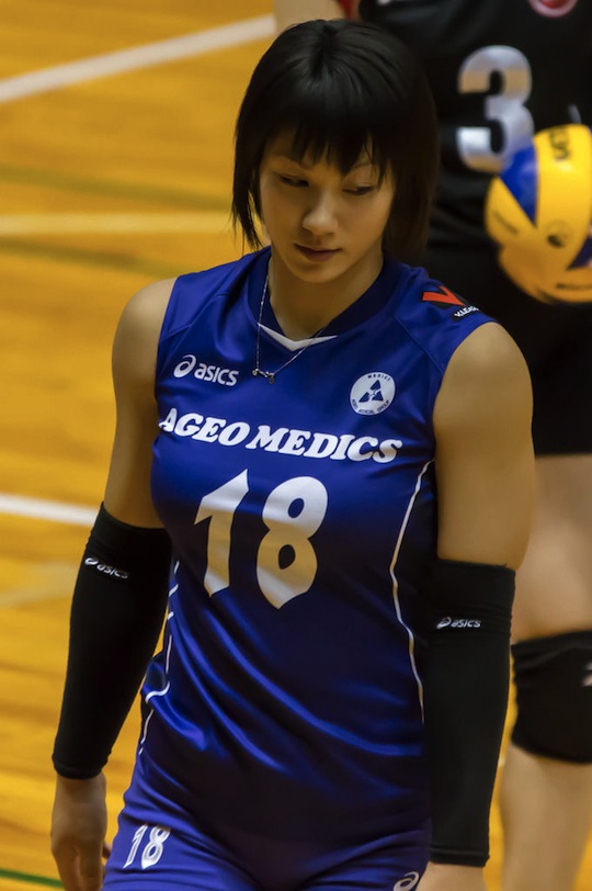 Volley ball player